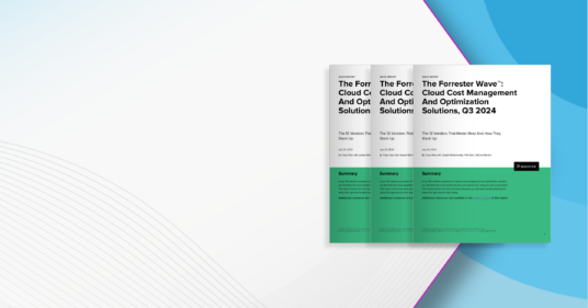Flexera named as a leader in Cloud Cost Management and Optimization (CCMO) according to Forrester Wave™
