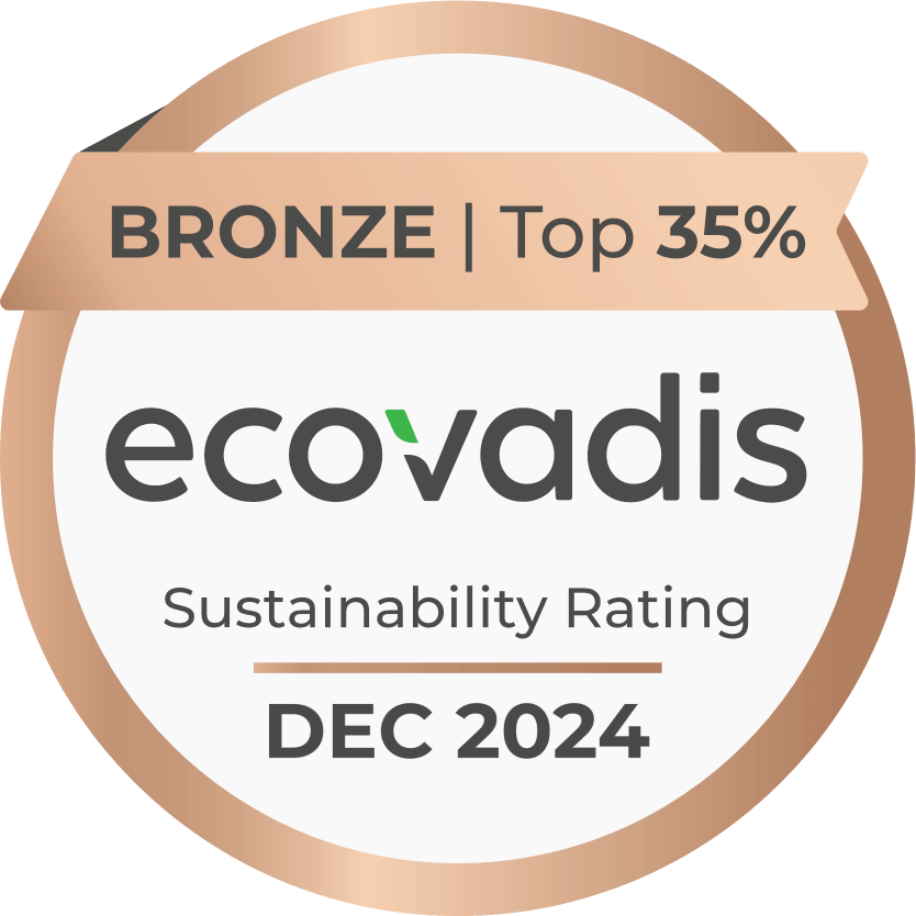 Ecovadis Bronze Sustainability Rating 2024